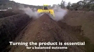Soilco Organics Windrow Turner 2012