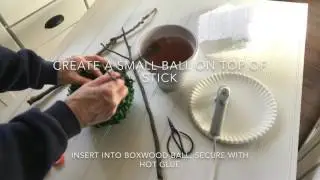 How To Make A Topiary