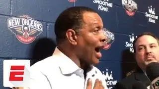 New Orleans Pelicans coach Alvin Gentry heated about lack of foul calls | ESPN