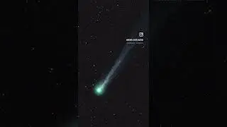 Comet 12P/ Pons-Brooks on the March 3rd. The time lapse shows the comets motion over 75 mins #comet