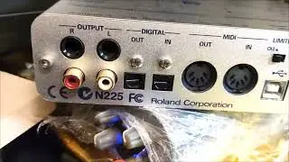 Roland Edirol ua-25 demo spb 2025 test audio interface