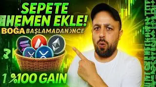 Kripto Para Sepetine HEMEN EKLE! 🔥 Bu Altcoin Boğada Sana En &Ccedil;ok Kazandıracak! (Bitcoin Son Durum)