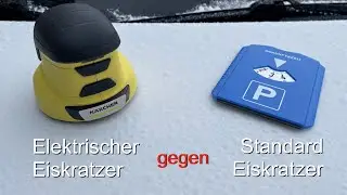 GESCHENKE IDEE? Elektrische Eiskratzer gegen herkömmlichen Eiskratzer