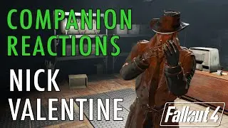 Реакции товарищей, встреча с Ником Валентайном — Fallout 4