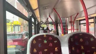 *Thrashy* EYMS 20722 (YX57 BWD) on the 58