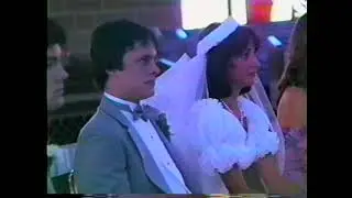 1980's NJ TUBE CAMERA VHS WEDDING VIDEO RECORDING