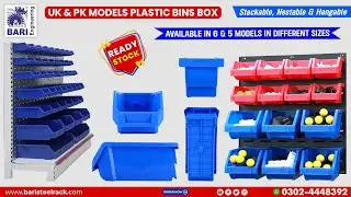 Plastic Bins Box | Stackble Bins Box | PK Model Bins Box | UK Model Bins Box | Bari Engineering