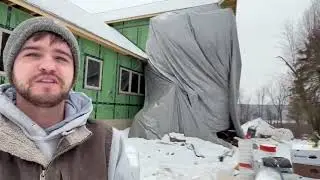 Каменная облицовка зимой: советы по установке и уходу.