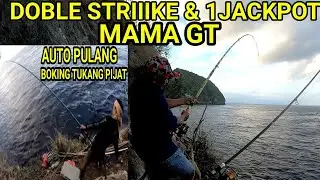 ⛔Ikan disini kelaparan ❗Tiga kali beruntun strike 😱😱😱