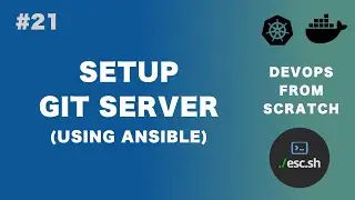 #21 DevOps From Scratch | Setting up a Git server locally using Ansible