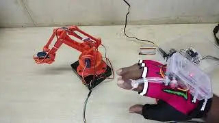 Hand Gesture Controlled Robotic Arm using Arduino