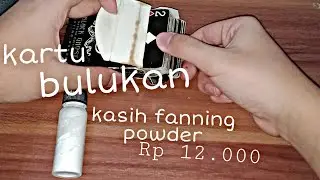 Bicycle Buluk4n kasih fanning powder hasilnya ????