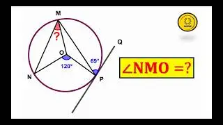Find &ang;NMO &mdash; Can You Solve This Tricky Circle Geometry Puzzle?
