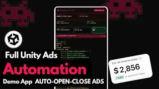 Self Clicking - Auto Ads Running App | Fully Automatic ( Watch & Close ) | Unity Ads Self Clicking