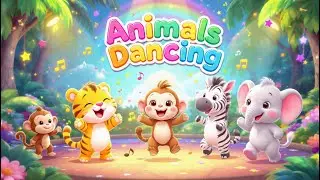 Happy Animals Dance Show | 3D Cute Cartoon | Funny Dancing Animals