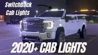 S-Series Cab Light Install 2020+ GMC Sierra SWITCHBACK CAB LIGHTS/ Boost Auto Parts
