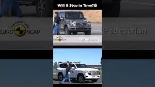 Insane SUV Braking Test: G-Class vs Land Cruiser
