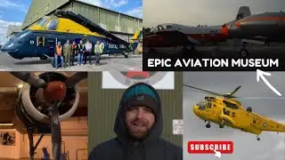 AN EPIC AVIATION MUSEUM | RESTORATION PRJOECTS | JETS AND HELICOPTERS