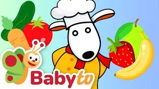 Learn Fruits & Vegetables 🍎🥦 | First Words with BabyTV