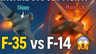🔥 Metalstorm 5v5 Jet Battle | F-35 vs F-14 | High-Speed Dogfight Gameplay 🔥