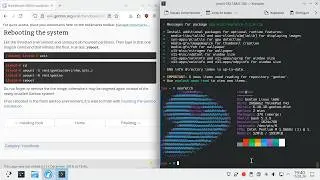 Gentoo Linux installation walkthrough