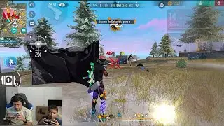 É ASSIM QUE JOGA DUO VS SQUAD COM JOGADOR PROFISSIONAL DE 14 ANOS 😳 ranqueada duo vs squad free fire