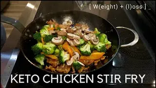 Your Favorite Keto Chicken Stir Fry | DAMAN COOKED IT 4K
