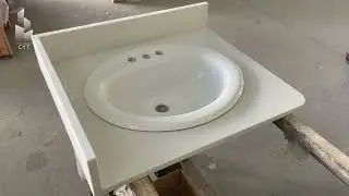 Crystal white vanities