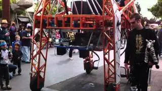 Russell, the Talking Robotic Giraffe at Maker Faire 2011