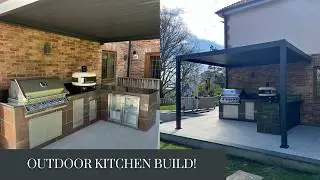 NEW OUTDOOR KITCHEN BUILD!