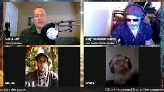 Outliers in Exile, w/ Chris, Chuck, Producer Moose, Cynthia, Redington and ChopperJeff