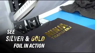 Gold/Silver Foil DTF Pressing Instructions