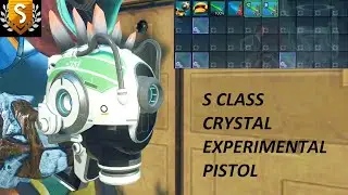 No Man's Sky - S Class Orange Crystal White & Green Experimental Pistol Multitool
