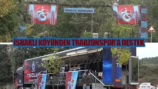 İshaklı Köyünden Trabzonspor'a Destek