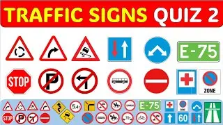 👨&zwj;🏫Traffic Road Signs🚦Quiz 2