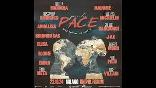 Per la Pace - Live contro le guerre. Il 23 ottobre la musica italiana si fa portavoce della pace.
