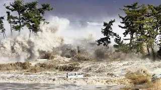 5 САМЫХ СТРАШНЫХ цунами за всю историю