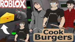 WE MORPHED INTO RATS AND TROLLED OUR FRIENDS ?!?! | ROBLOX COOK BURGERS FUNNY