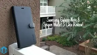 Samsung Galaxy Note 8 Spigen Wallet S Case Review!