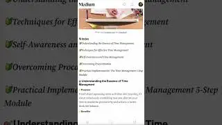 5 Time Management Skills