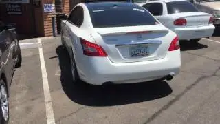 2009 Nissan Maxima all mufflers deleted