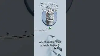 Crazy frog Played on different instruments! #satisfying #music #crazyfrog
