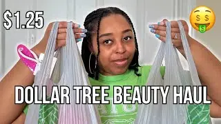 DOLLAR TREE BEAUTY HAUL | PRESS-ON NAILS, SKINCARE, BEAUTY TOOLS & MORE