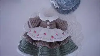 Tilda Doll dresses crochet tutorial