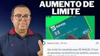 Cart&atilde;o Banese Card aumentando Limite um aumento por semana pr&aacute; alguns Escrito confira ♨️Santander 👎