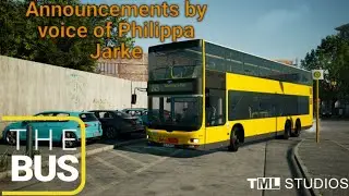 The BUS - Announcements by voice of Philippa Jarke. Line 245.