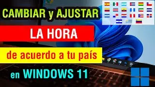 Como ajustar y poner la hora bien en Windows 11 2026 | configurar y cambiar la hora en Windows 11