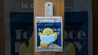Yummy Chick Cookie | 🐣 #shorts #whichchicken #torrancebakery #easter #shopping