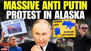 Trump-Putin Alaska Meeting LIVE Updates: Alaskans Rally for Ukraine | Anti-Trump, Anti Putin Protest
