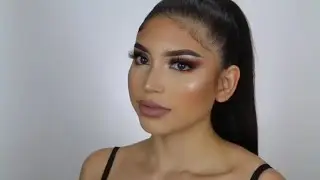 SIMPLE EVERYDAY FALL GLAM MAKEUP TUTORIAL | Lizeth Ramirez